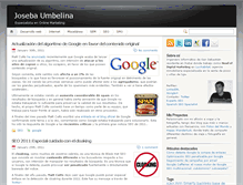 Tablet Screenshot of josebaumbelina.com